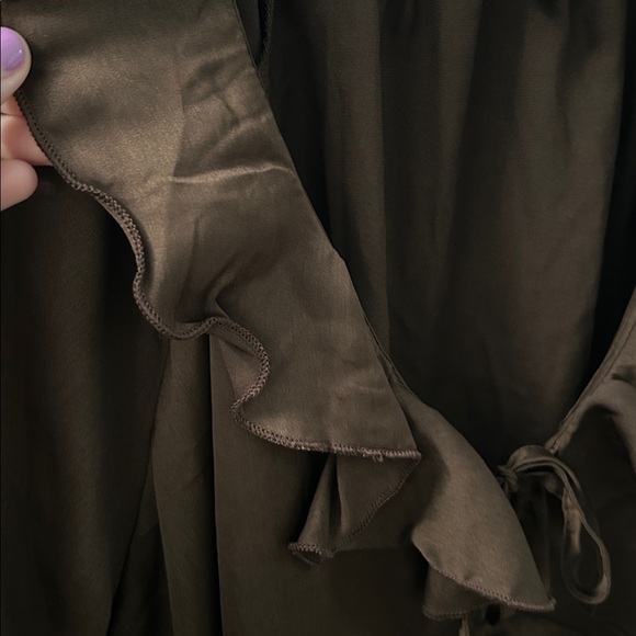 Old Navy Brown Ruffle Top - Picture 8 of 15